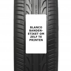 ROLLEN etiketten autobanden 80x150 mm BLANCO 500 per rol kern: 40 mm TYRE Label